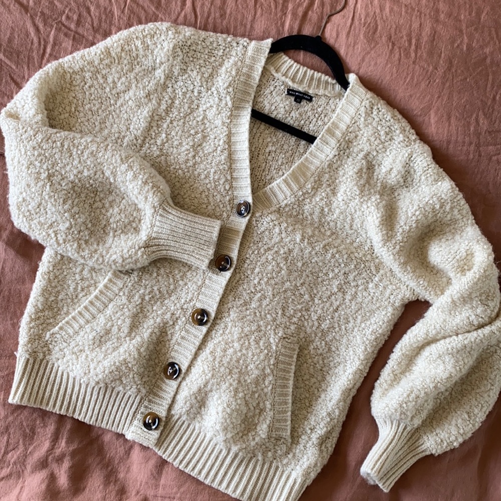 Who What Wear (Target) Oversize Boulce Cardigan